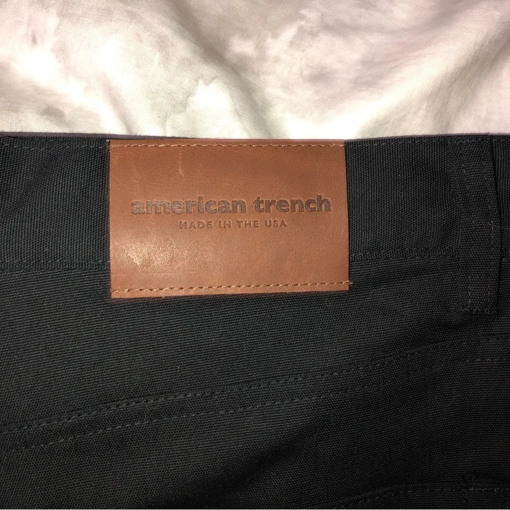 American Trench Black Slim Straight Jeans - Picture 5 of 5
